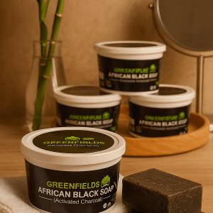African Black soap (Activated charcoal )500g