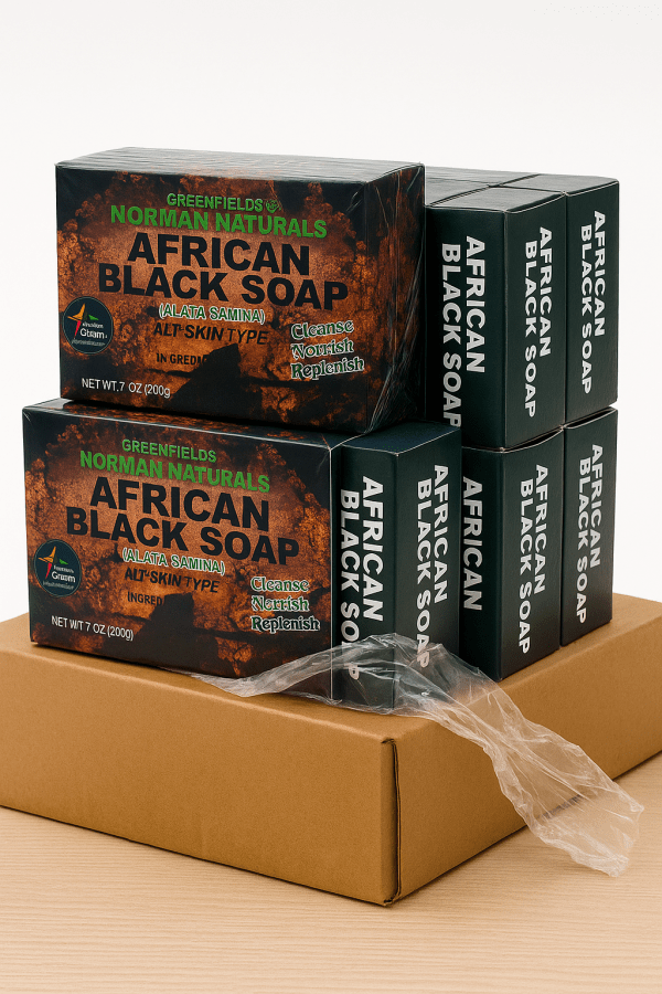 African Black soap (12*200g)
