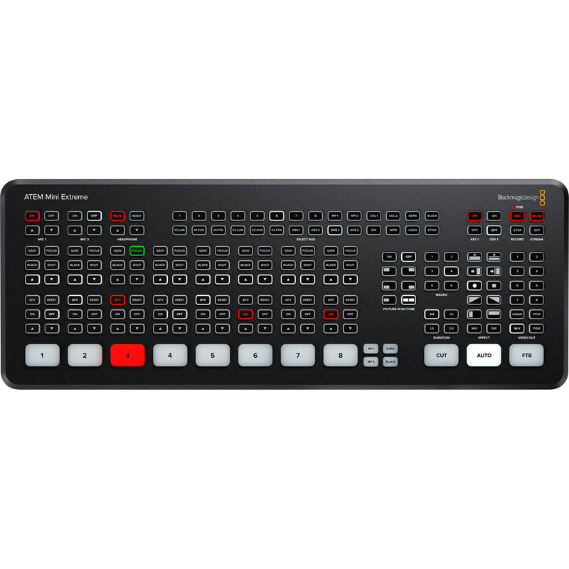 Blackmagic Design ATEM Mini Extreme HDMI Live Stream Switcher (Video Mixer)
