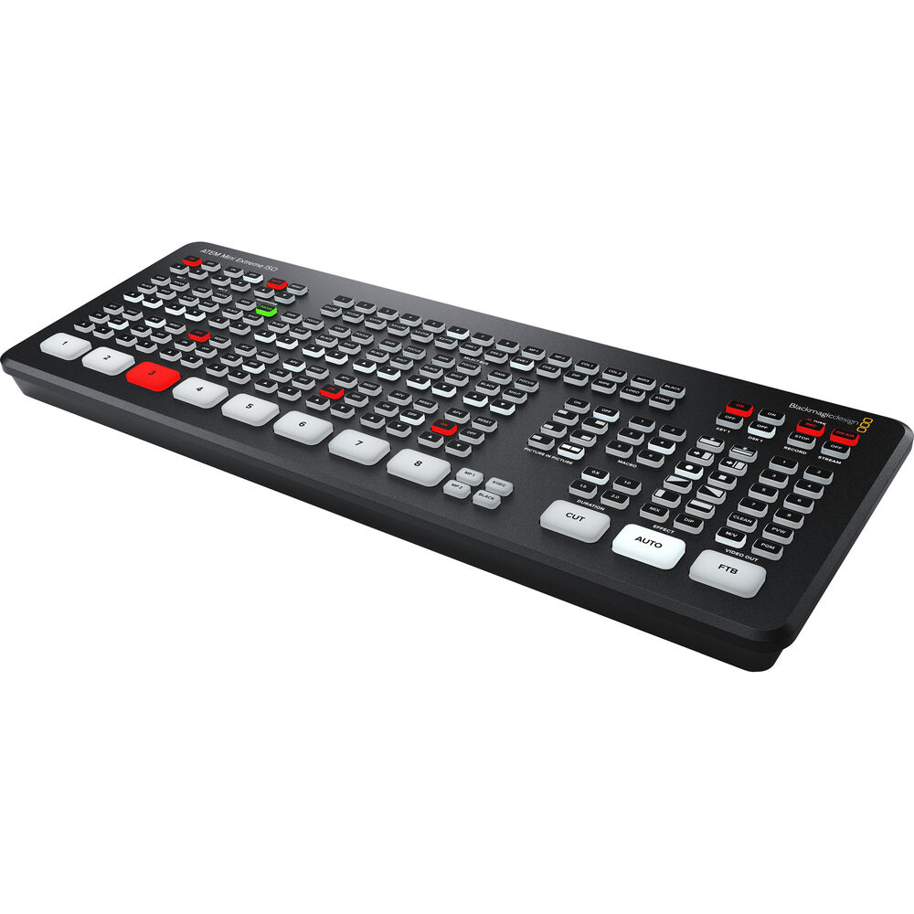 Blackmagic Design ATEM Mini Extreme ISO HDMI Live Stream Switcher (Video Mixer)