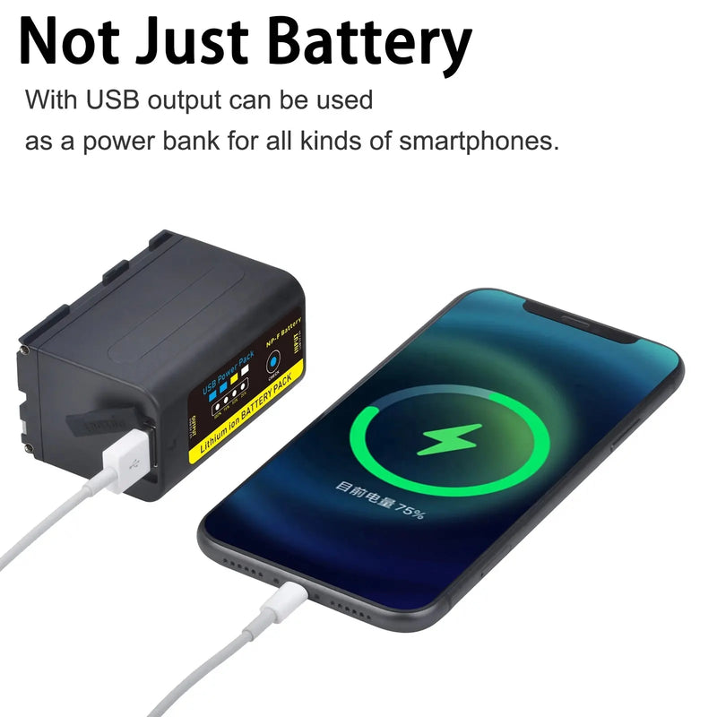 Batmax NP-F770c Type C-Lithium Battery