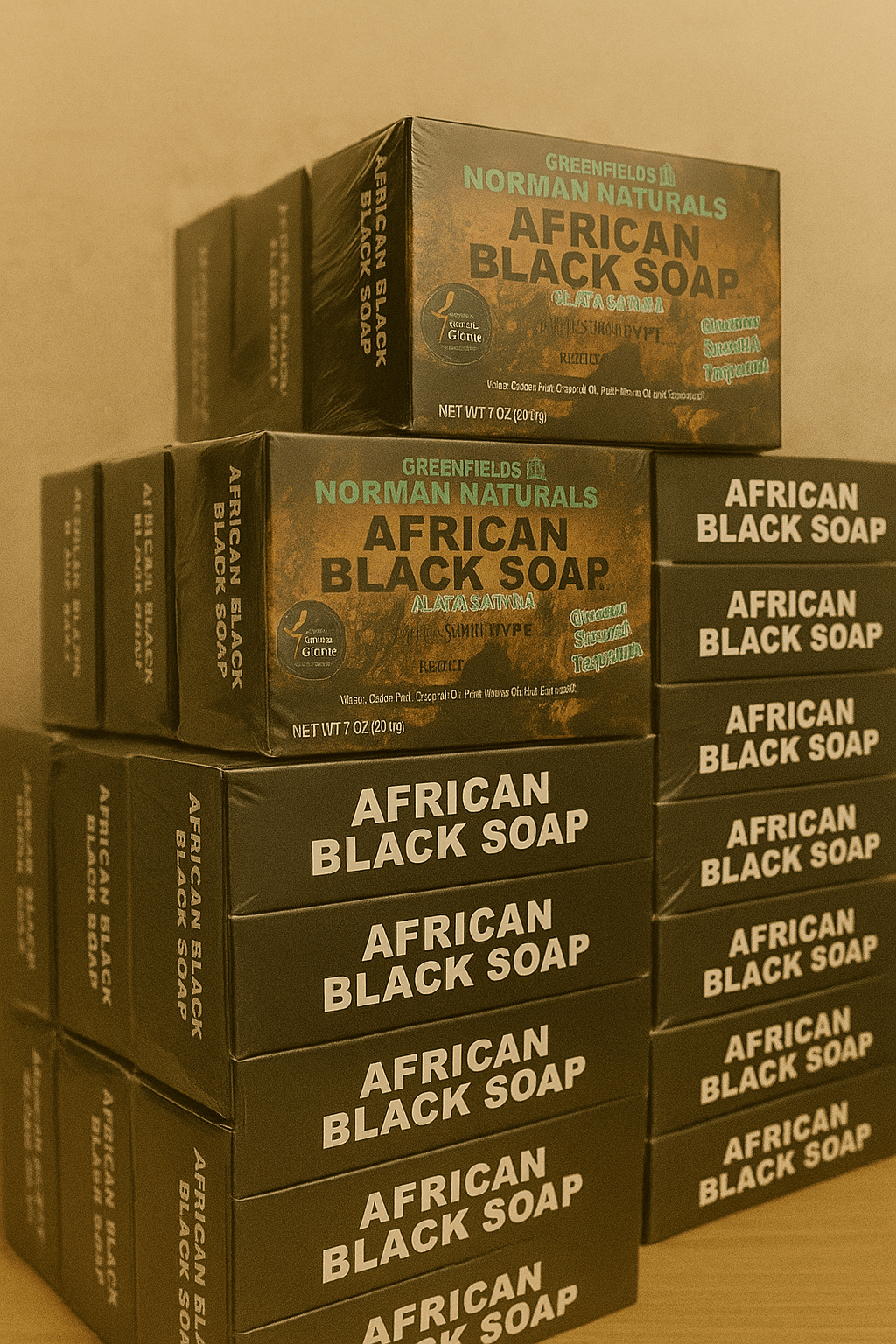 African Black soap (12*200g)