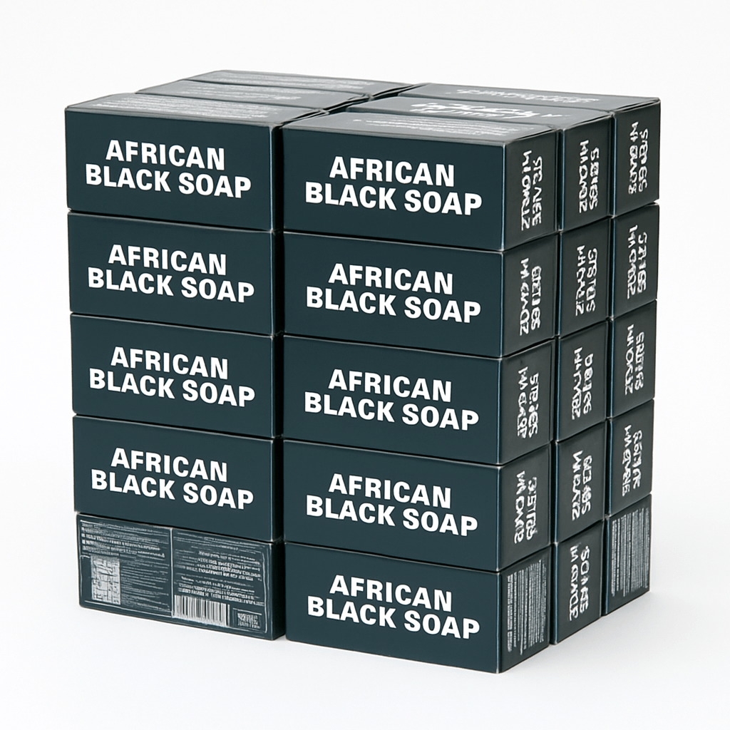 African Black soap (12*200g)